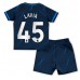 Chelsea Romeo Lavia #45 Replika Babykläder Borta matchkläder barn 2023-24 Korta ärmar (+ Korta byxor)